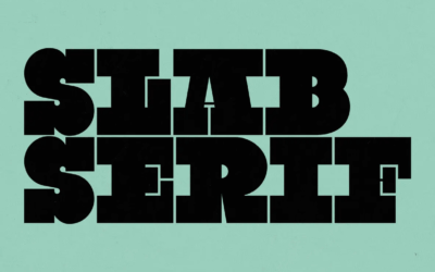 The Bold Charm of Slab Serif Fonts
