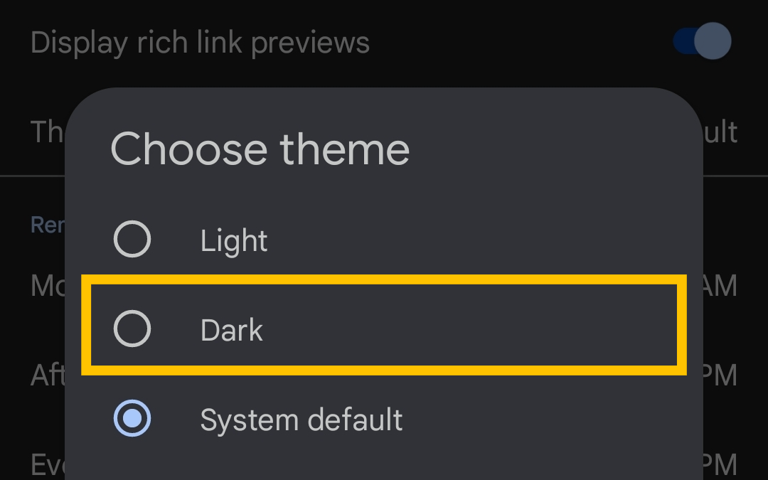 How to Enable Dark Mode as Default on Your Device