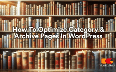 How To Optimize Category And Archive Pages In WordPress